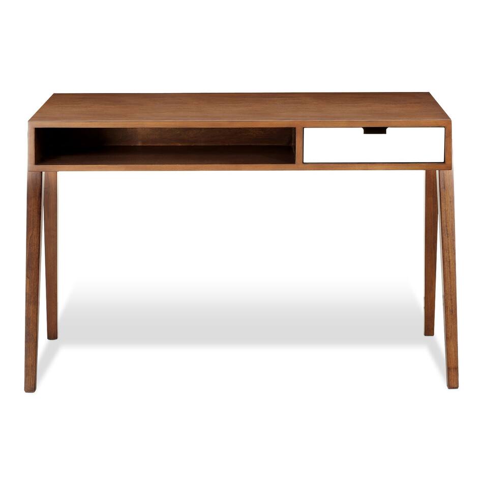 Bradford Desk Walnut Value City Furniture