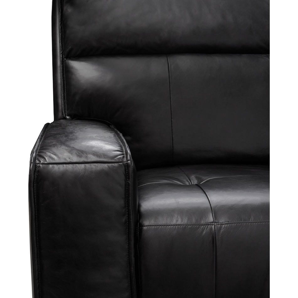 bradley black recliner   