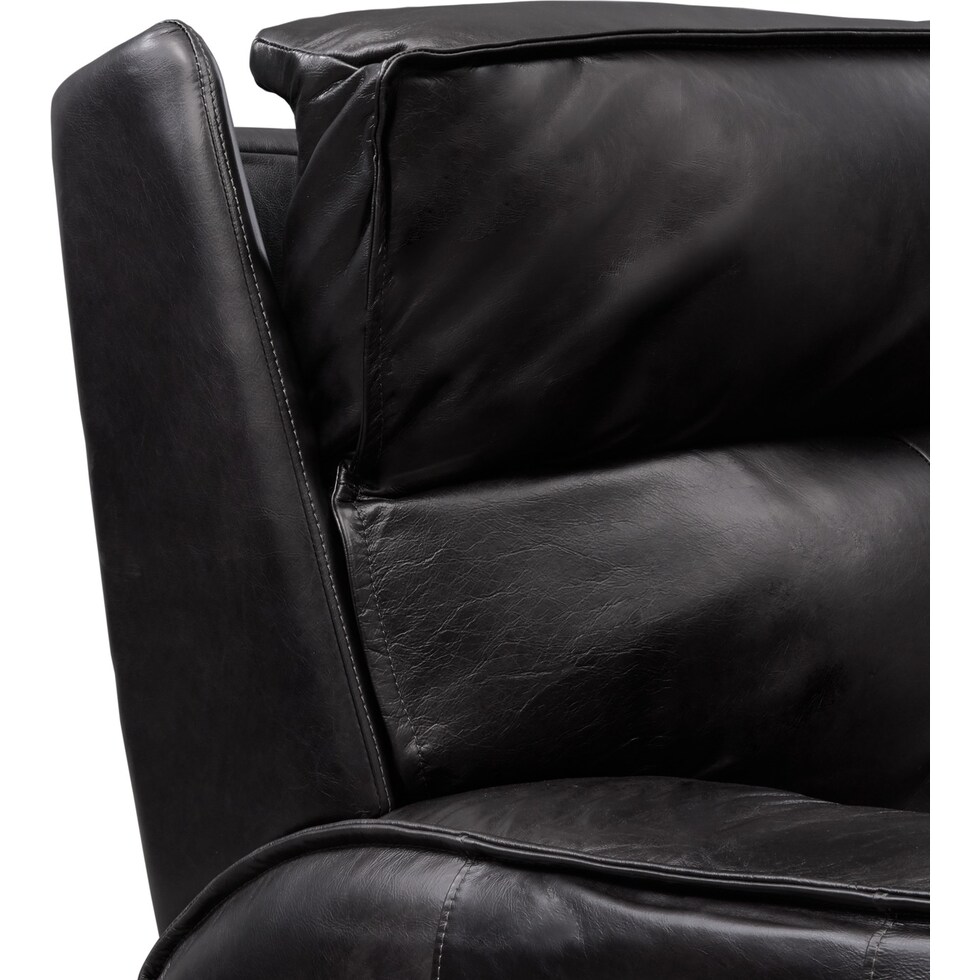 bradley black recliner   