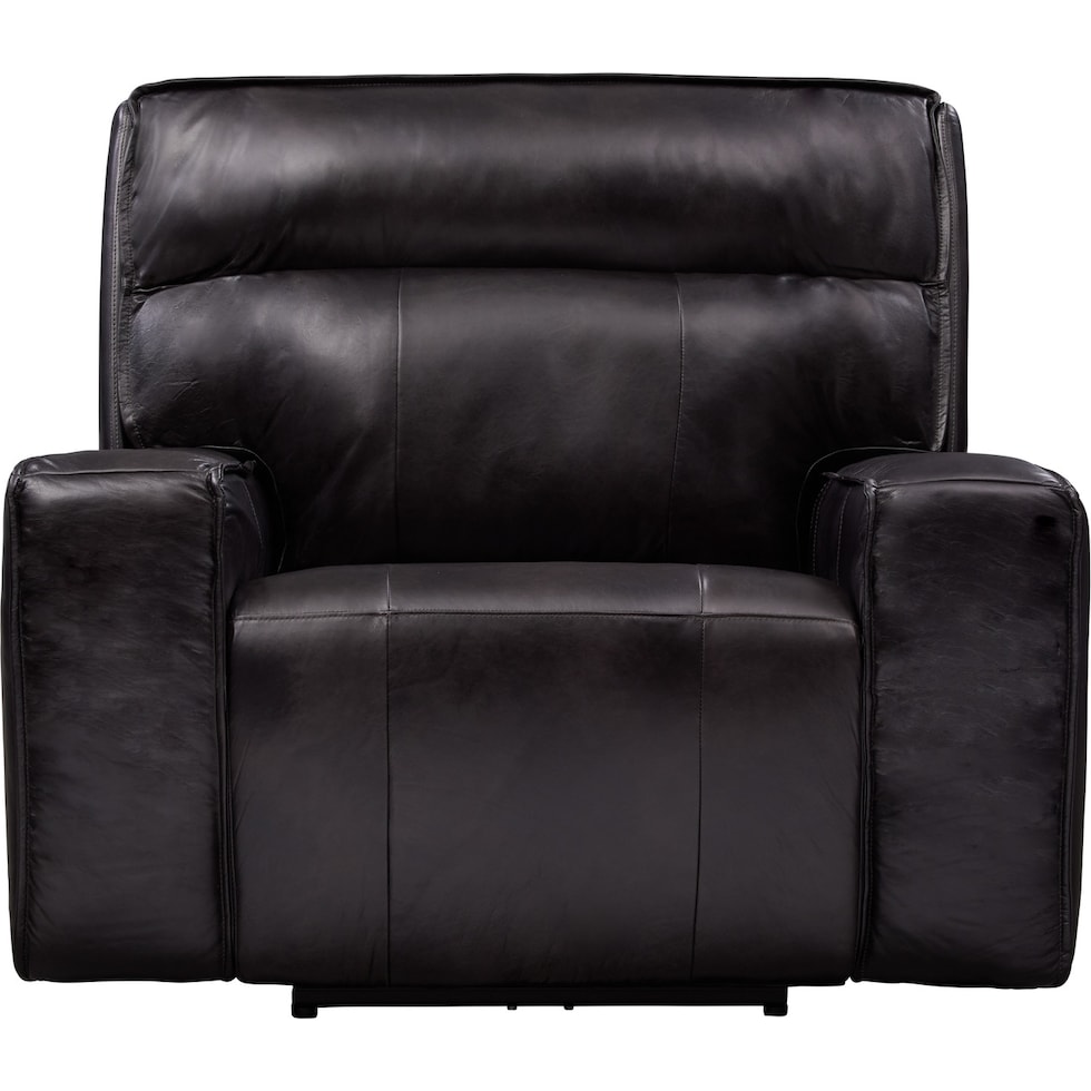 bradley black recliner   