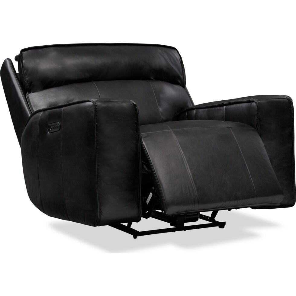 bradley black recliner   