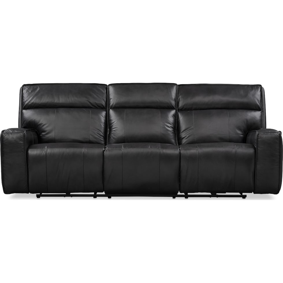 bradley black sofa   