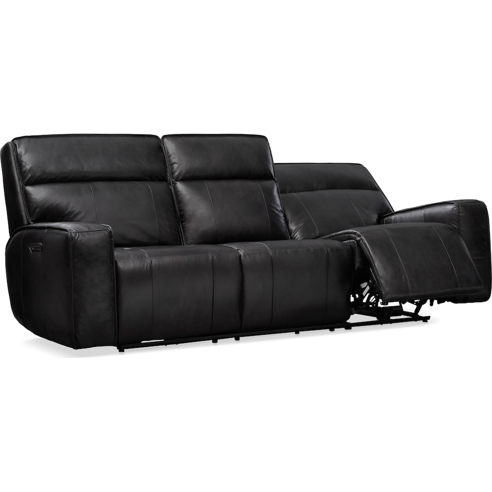 bradley black sofa   