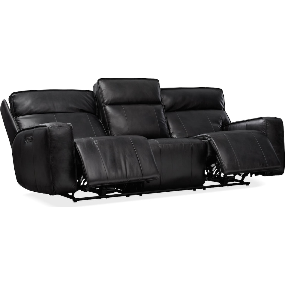 bradley black sofa   