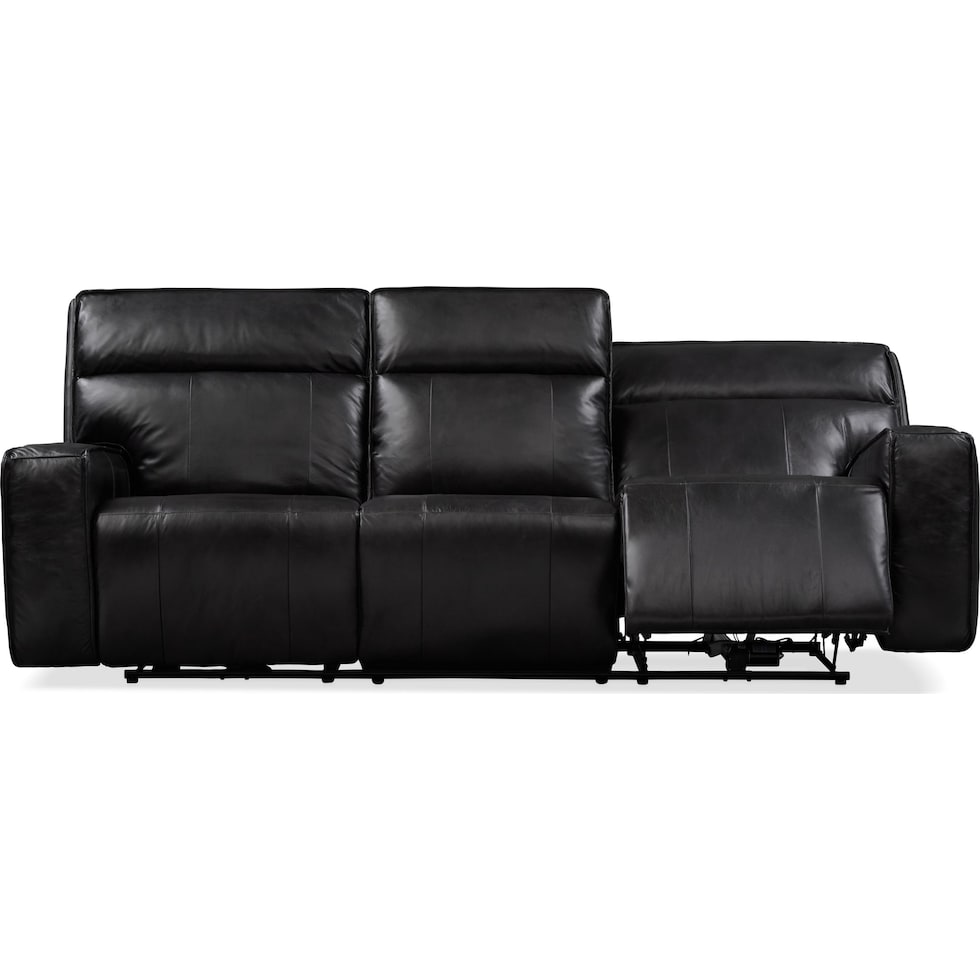 bradley black sofa   