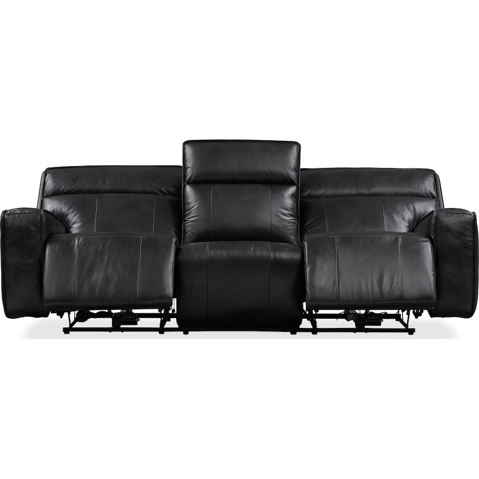 bradley black sofa   