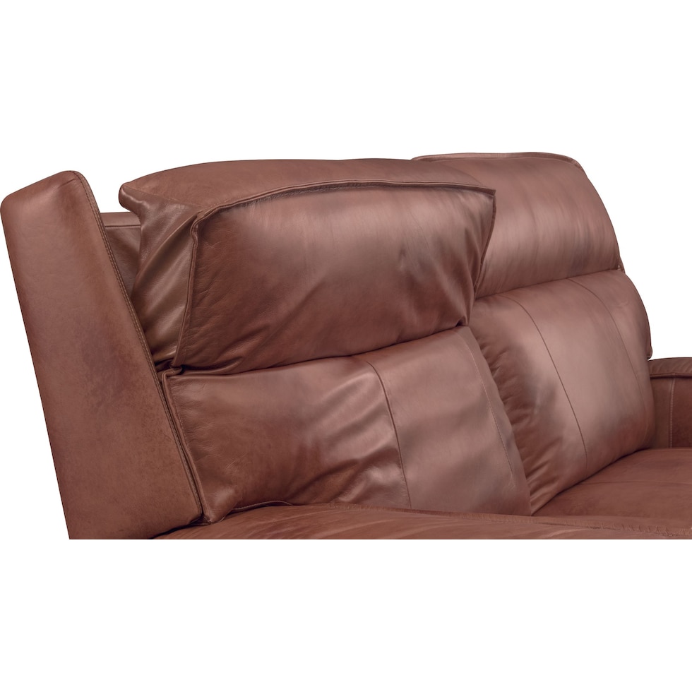 bradley dark brown loveseat   