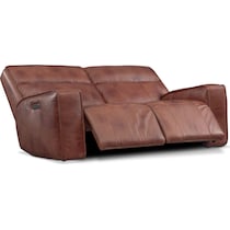 bradley dark brown loveseat   