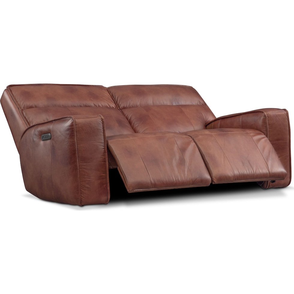 bradley dark brown loveseat   