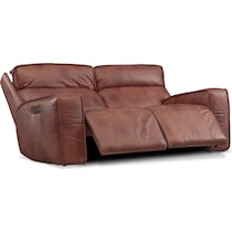 bradley dark brown loveseat   