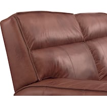 bradley dark brown loveseat   