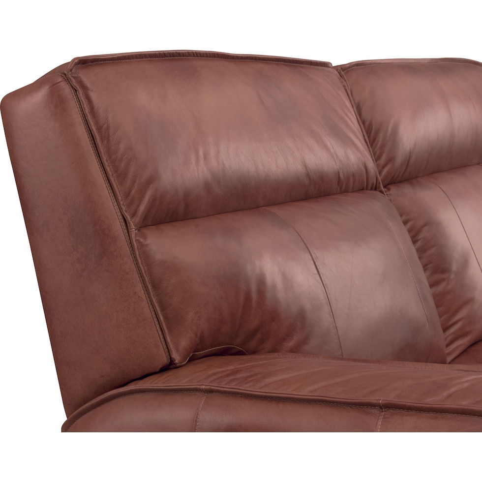 bradley dark brown loveseat   