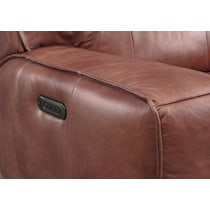 bradley dark brown recliner   