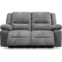 bradshaw gray  pc power reclining living room   