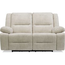 bradshaw neutral  pc manual reclining living room   