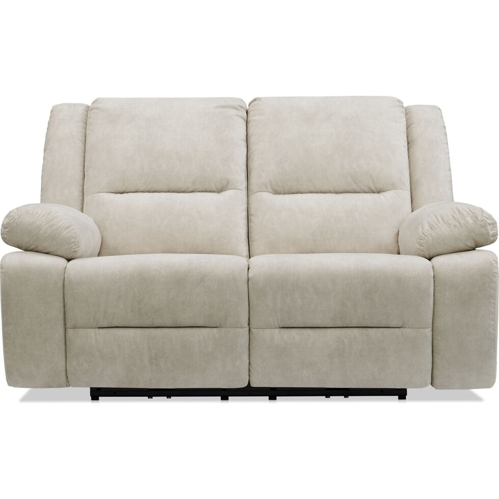 bradshaw neutral power reclining loveseat   