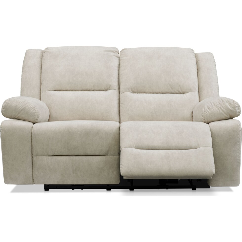 bradshaw neutral power reclining loveseat   