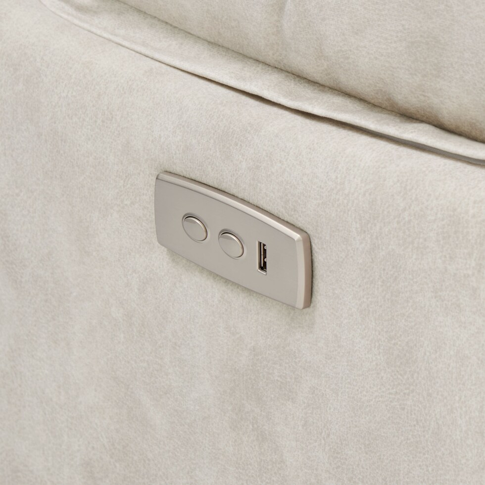 bradshaw neutral power reclining loveseat   