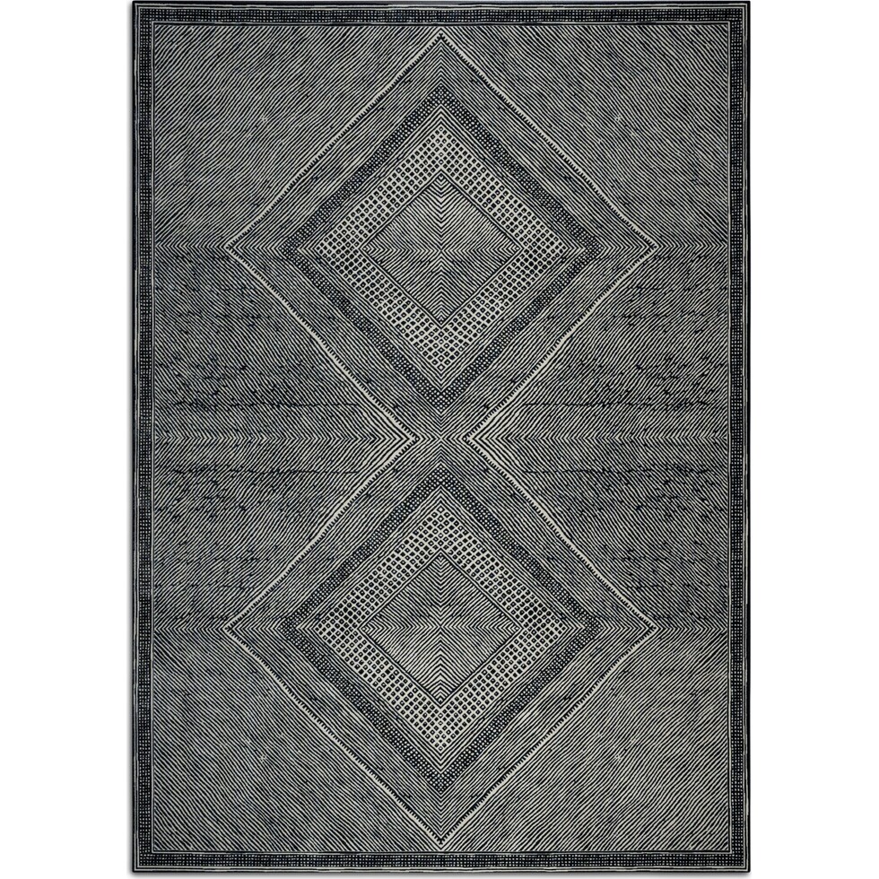 bram blue area rug  x    