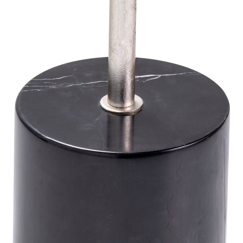 branches black silver floor lamp   