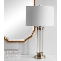 brandi gold table lamp   
