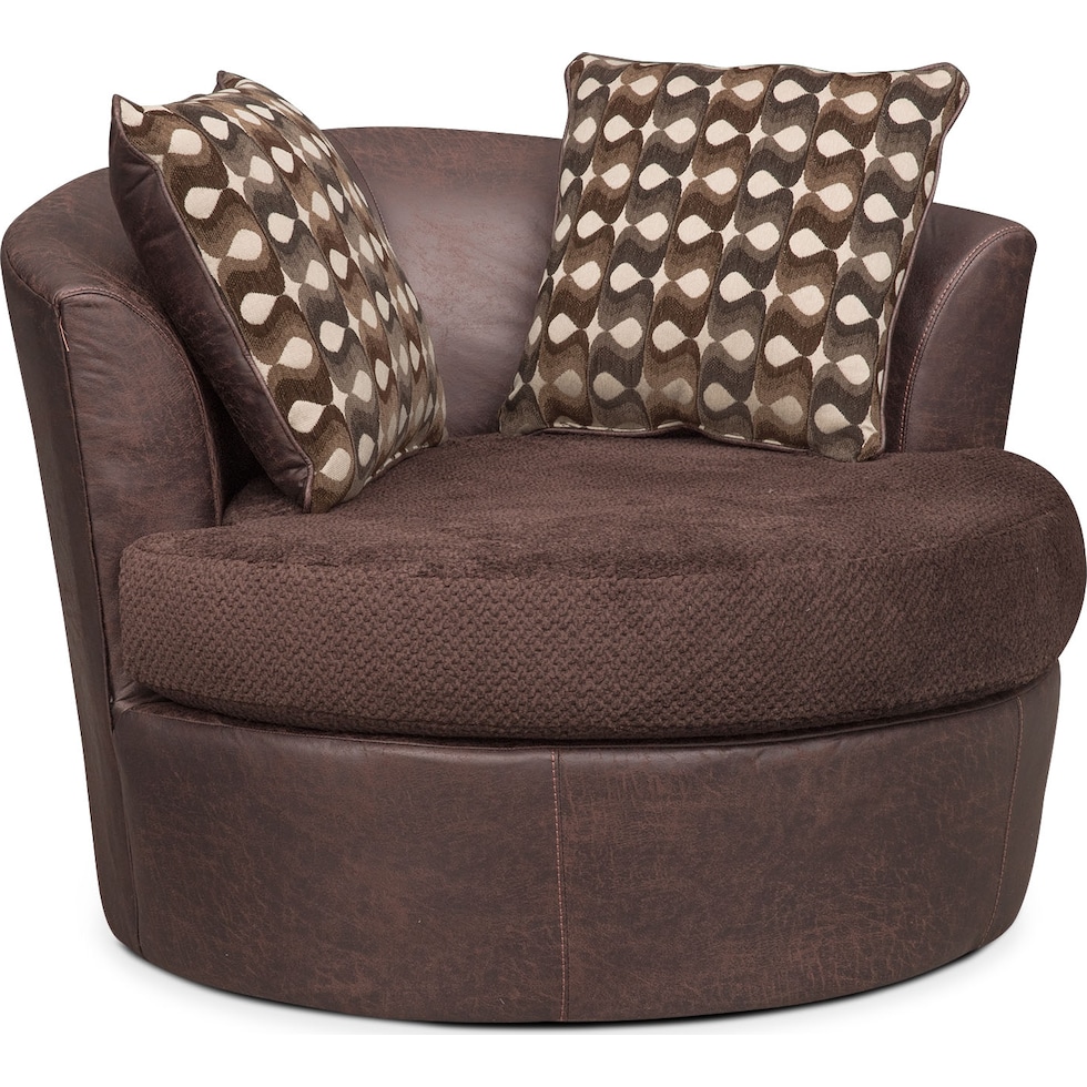 brando chocolate dark brown  pc living room   