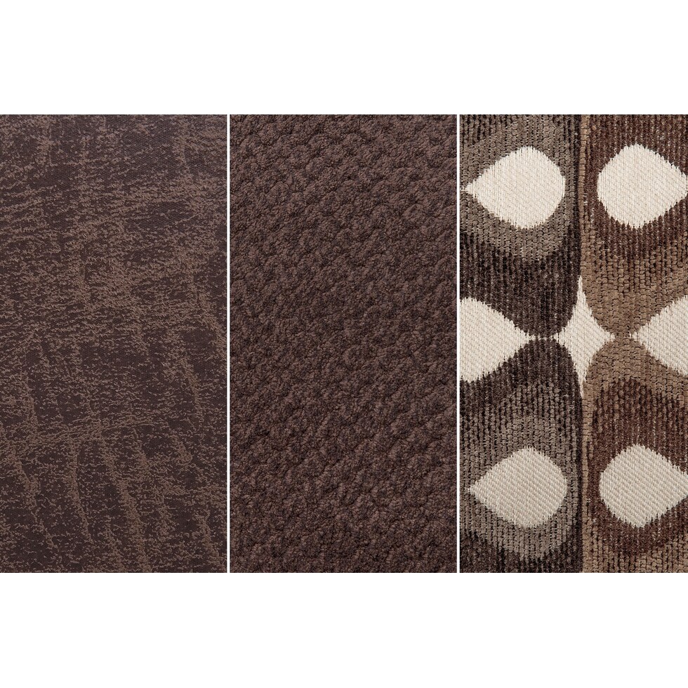 brando chocolate dark brown loveseat   