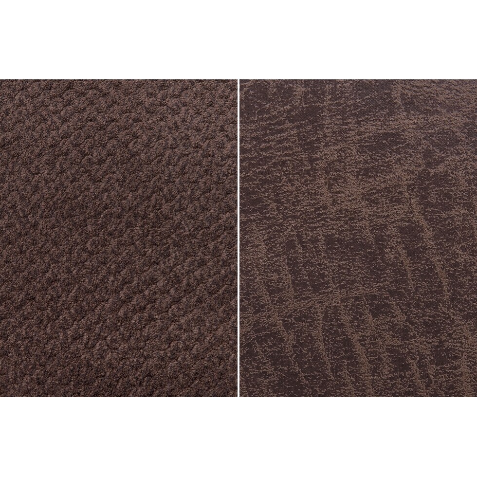 brando chocolate dark brown ottoman   
