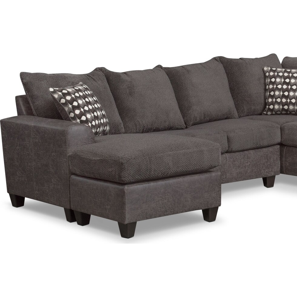 brando sectional smoke gray sectional   