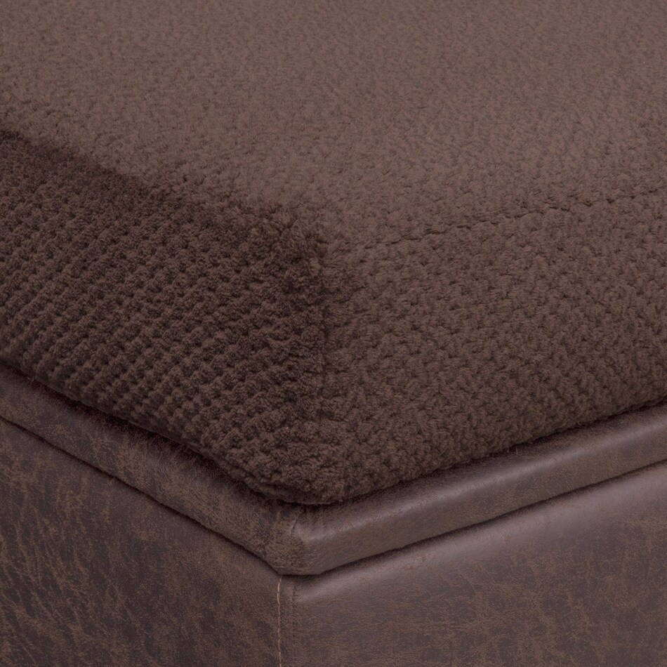 Brando Storage Ottoman Value City Furniture