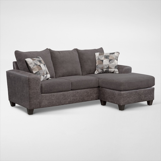 Brando 2Piece Sectional with Modular Chaise Value City Furniture