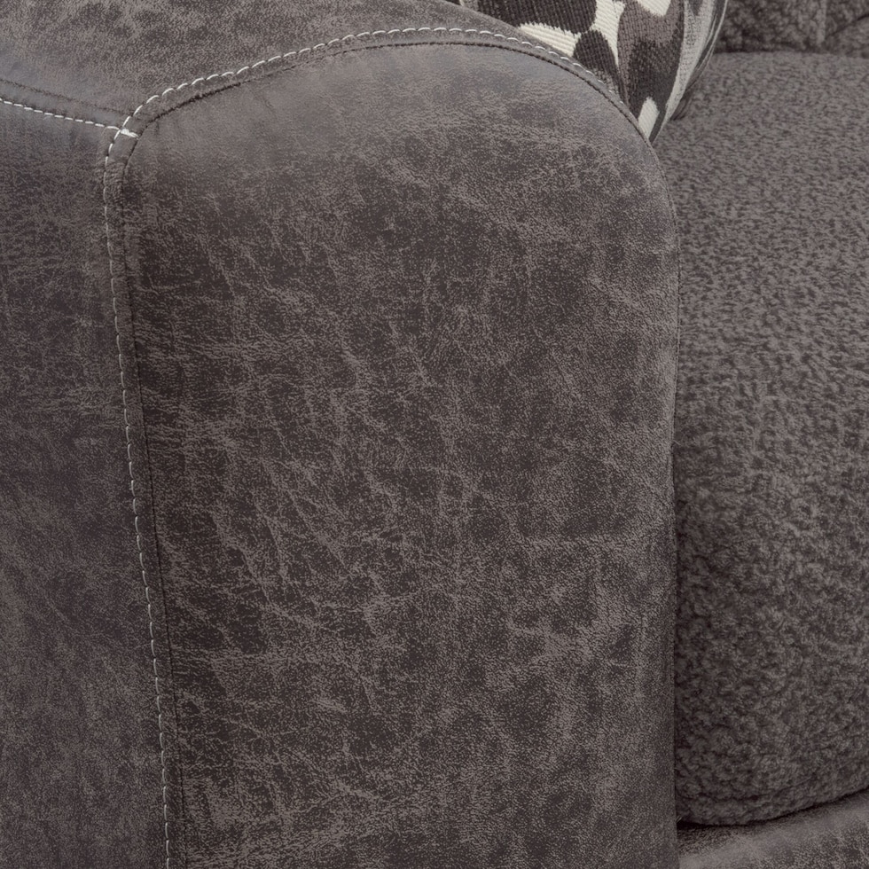 brando gray sectional   