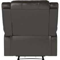 brandon dark brown recliner   