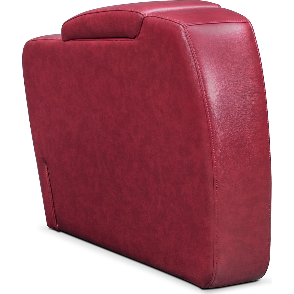 bravo red red storage console   