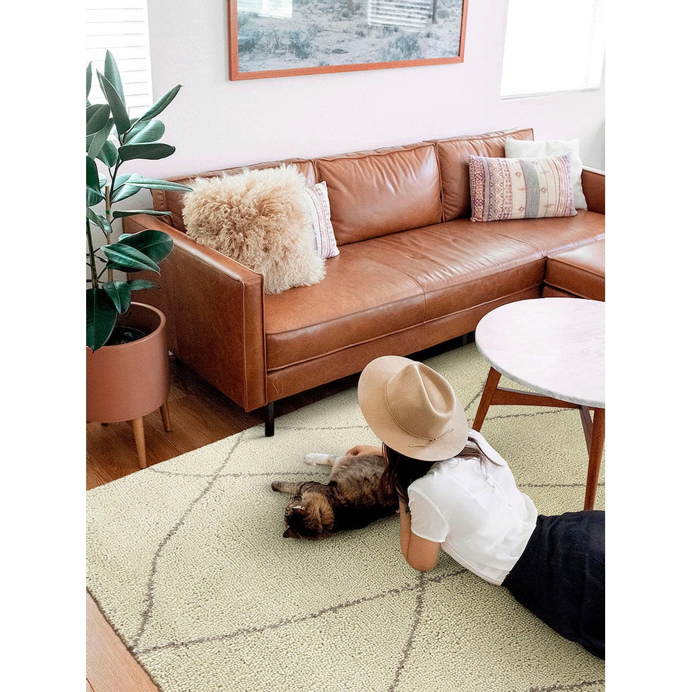 bravo neutral area rug  x    