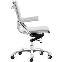 brayden white desk chair   