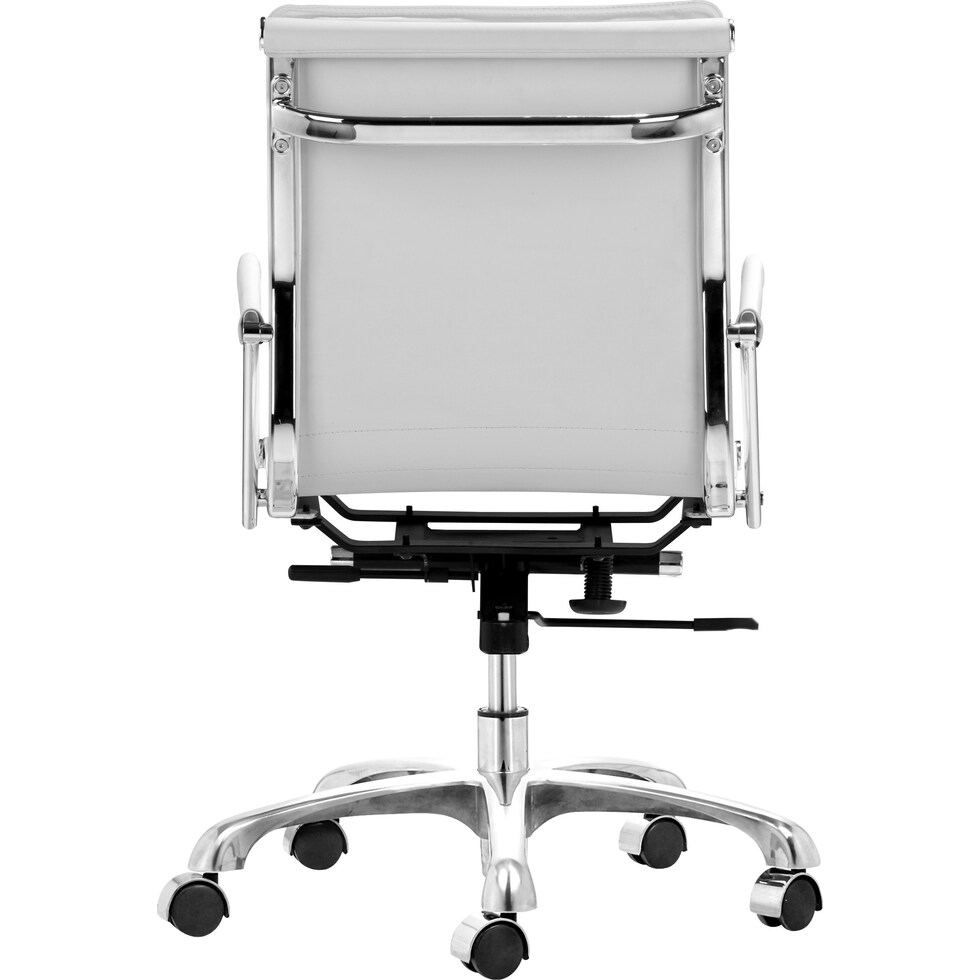 brayden white desk chair   