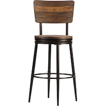 brayleigh dark brown bar stool   