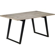 braylen gray dining table   