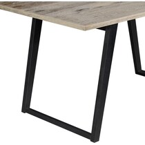 braylen gray dining table   