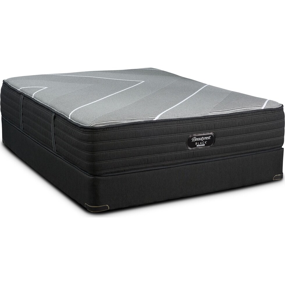 brb x class medium gray full mattress foundation set   