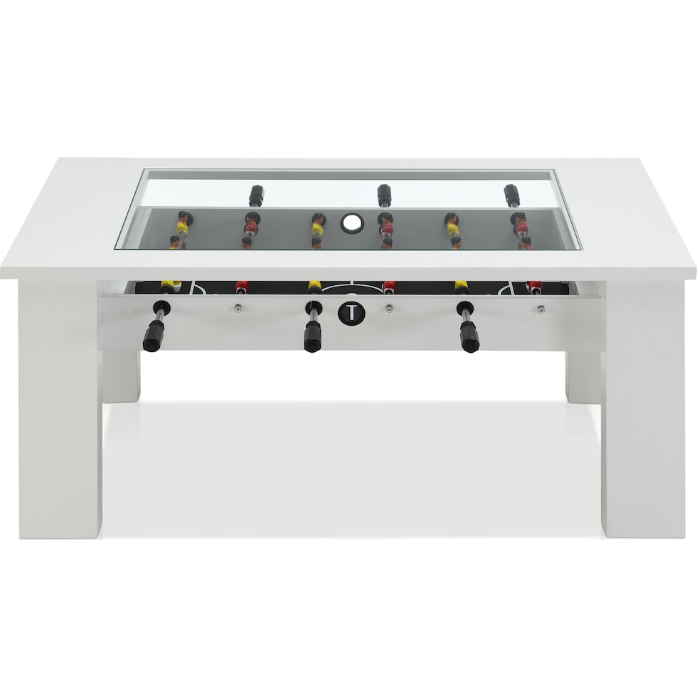 brees white coffee table   