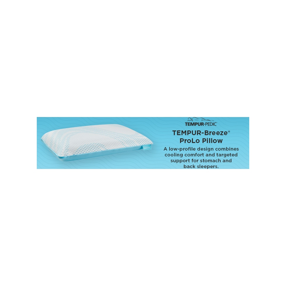 breeze white bed pillow   
