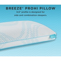 breeze white bed pillow   