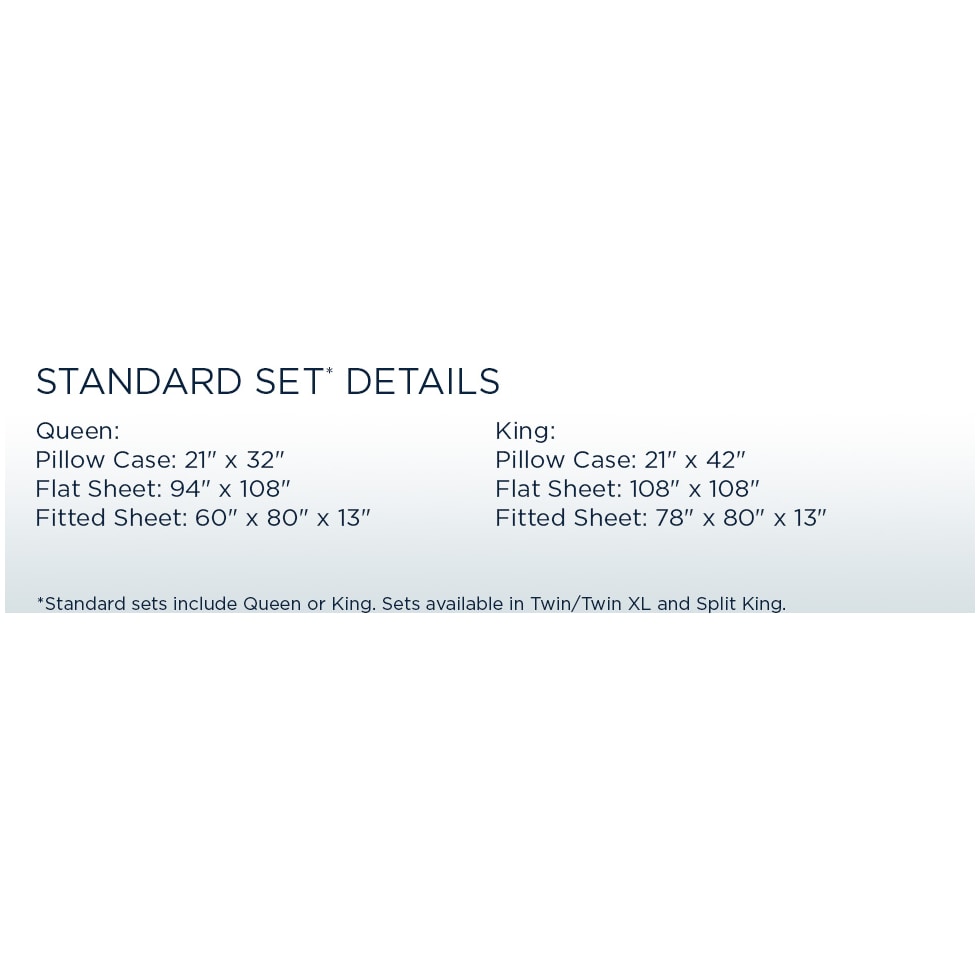 breeze white king sheet set   