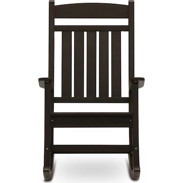 Breezey Outdoor Adirondack Rocking Chair