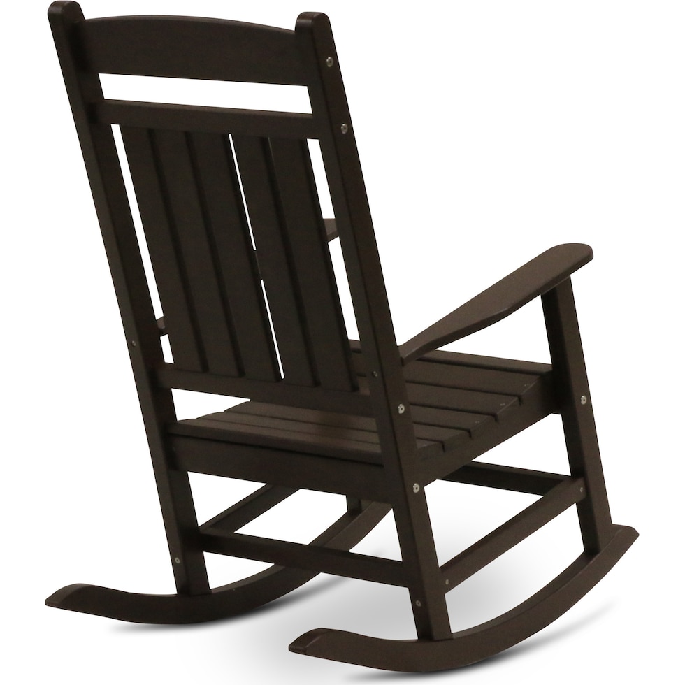 breezey outdoor dark brown outdoor chair   
