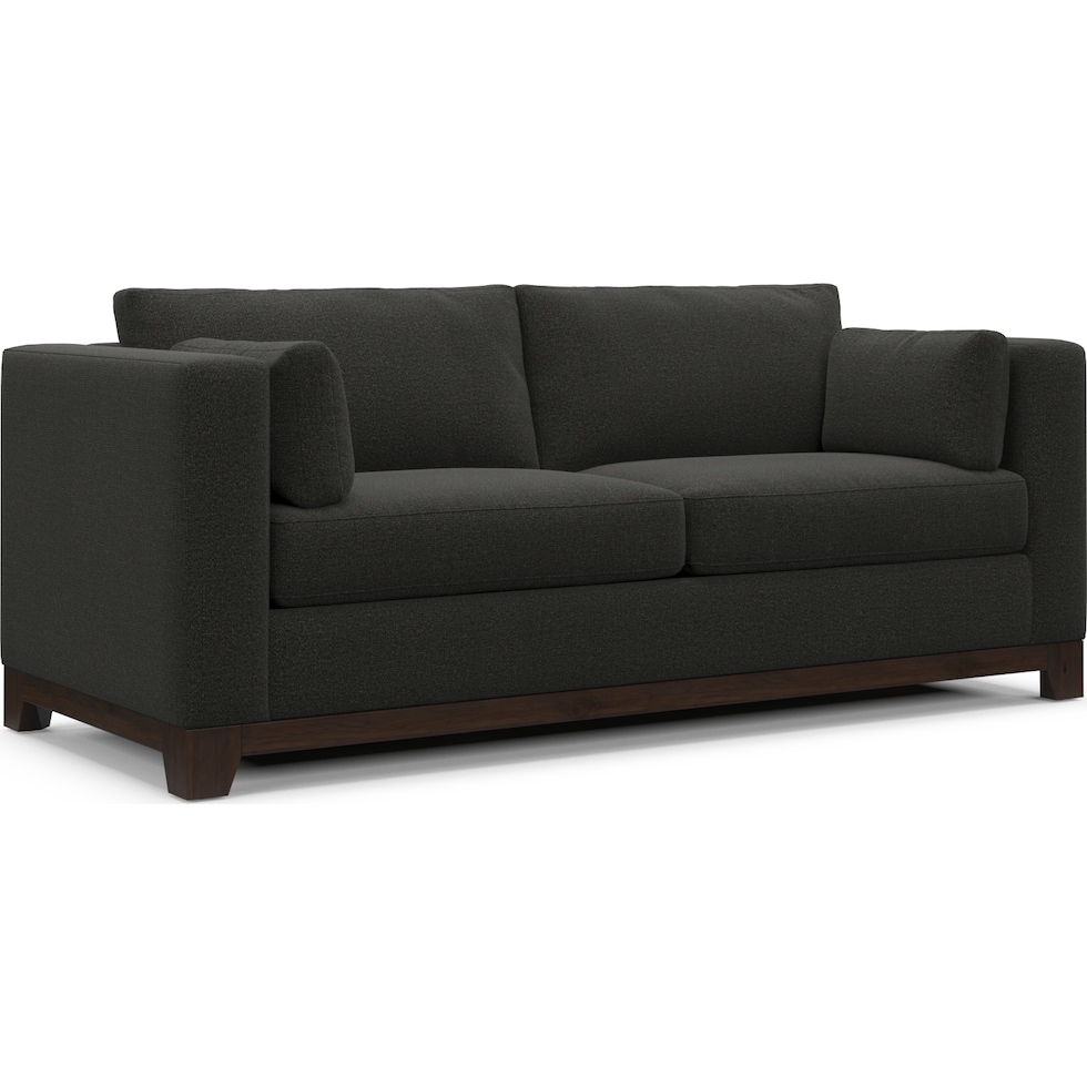 brentwood black sofa   