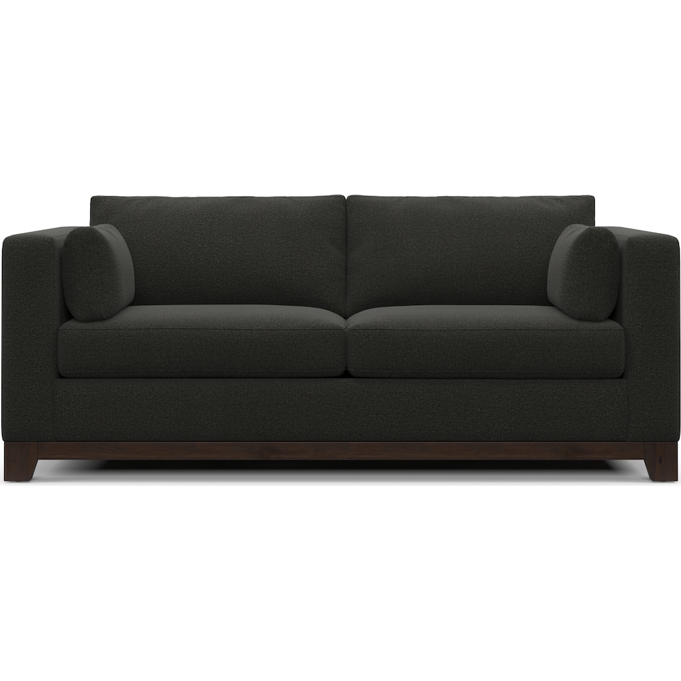 brentwood black sofa   