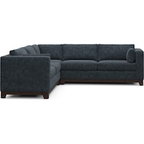 brentwood blue sectional   